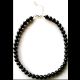 Collier perles shungite 10 mm